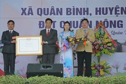 Bắc Kạn có xã đầu tiên đạt chuẩn nông thôn mới