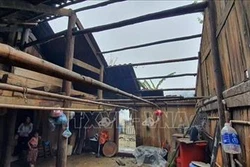 Mưa to kèm dông lốc, sét gây nhiều thiệt hại về người và tài sản ở các tỉnh miền núi phía Bắc