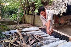 Hiệu quả từ lò đốt rác thải ở nông thôn