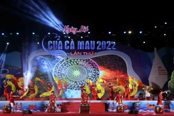 Đây là năm đầu tiên Ngày hội Cua Cà Mau quy mô cấp tỉnh được tổ chức với nhiều hoạt động thú vị, hấp dẫn kéo dài từ ngày 23 - 31/12. Ảnh: Huỳnh Anh - TTXVN