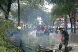 Nhiều vùng cả nước có khả năng cao xảy ra tố, lốc, mưa đá và gió giật ngày 11/5