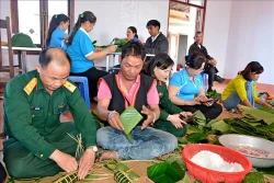 Bộ đội hỗ trợ người dân biên giới Gia Lai đón Tết vui tươi, đầm ấm