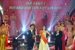 Nữ sinh người Thái Lò Thị Huyền Trang là Á khôi 1 Sinh viên Việt Nam năm 2018