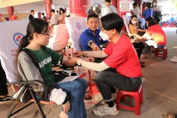 600 người ở Quảng Ngãi tham gia Ngày toàn dân hiến máu tình nguyện năm 2023