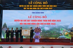 Huyện miền núi Ba Chẽ đạt chuẩn nông thôn mới
