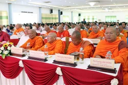 Sóc Trăng họp mặt chức sắc, sư sãi đồng bào Khmer nhân Tết Chôl Chnăm Thmây