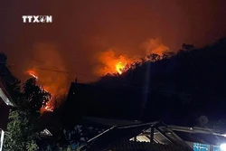 Sơn La: Liên tiếp xảy ra cháy rừng tại xã Chiềng Lương