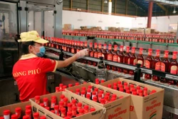 Tỉnh Bình Thuận hiện có nhiều thương hiệu nước mắm Phan Thiết đạt chứng nhận OCOP 4 sao. Ảnh: Nguyễn Thành