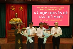 Đắk Lắk lấy phiếu tín nhiệm 29 người giữ chức vụ do HĐND bầu