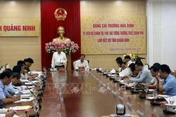 Phó Thủ tướng Thường trực Chính phủ Trương Hòa Bình làm việc tại tỉnh Quảng Ninh