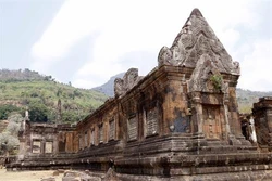Hấp dẫn quần thể di tích Wat Phou tại Lào