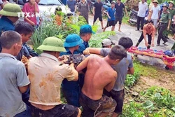 Tuyên Quang : Kịp thời cứu sống một người dân bị vùi lấp do sạt lở đất