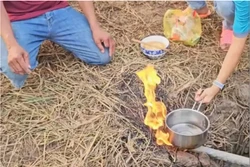 Hiện tượng cháy giữa đồng ở Sóc Trăng có thể là do khí Metan trong lòng đất