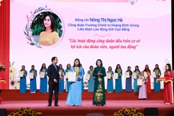 Người cán bộ nữ công tiêu biểu tại tỉnh miền núi biên giới Cao Bằng 