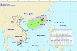 Bão số 6 suy yếu thành áp thấp nhiệt đới