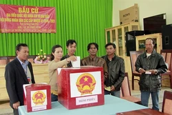 Sôi nổi không khí bầu cử tại Lâm Đồng