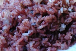 Đậm đà xôi trám đen Cao Bằng