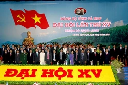 Bế mạc Đại hội đại biểu Đảng bộ tỉnh Cà Mau lần thứ XV