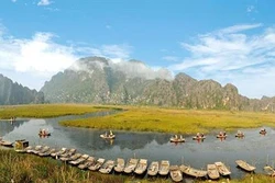 Về Khu bảo tồn đất ngập nước Vân Long - Ngắm bức tranh sơn thủy hữu tình rộng lớn