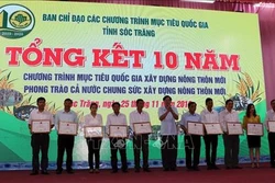 Sóc Trăng có trên 50% xã đạt chuẩn nông thôn mới