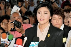 Cựu Thủ tướng Thái Lan Yingluck trình diện tòa án tối cao trong vụ kiện trợ giá gạo
