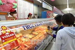 Tỷ lệ thịt lợn truy xuất được nguồn gốc tại chợ đầu mối Thành phố Hồ Chí Minh tăng gần 3 lần