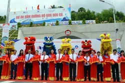 Đưa hầm đường bộ Đèo Cả vào khai thác