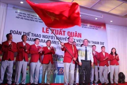 Đoàn thể thao người khuyết tật Việt Nam xuất quân tham dự Đại hội thể thao người khuyết tật châu Á năm 2018