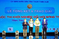 "Bánh ép Thuận An - Pizza Giòn chinh phục thế giới" giải nhất cuộc thi Khởi nghiệp đổi mới sáng tạo tỉnh Thừa Thiên - Huế năm 2021