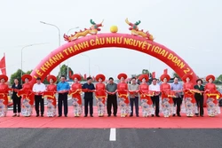 Thủ tướng Phạm Minh Chính dự khánh thành cầu Như Nguyệt và khởi công dự án nhà ở xã hội tại Bắc Giang