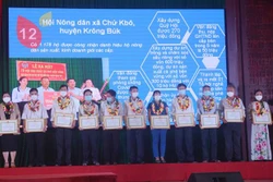 Nông dân Đắk Lắk thi đua sản xuất kinh doanh giỏi, giúp nhau làm giàu và giảm nghèo bền vững