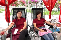 Ngày hội hiến máu “Giọt hồng trên miền đá” lần thứ V