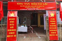 Hoàn tất công tác chuẩn bị bầu cử lại ở xã Tráng Việt, Mê Linh (Hà Nội)