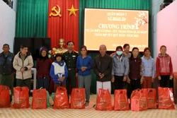 Tết thắm tình quân - dân ở vùng biên Gia Lai