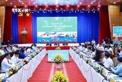 Hội nghị lần thứ 3 Hội đồng điều phối vùng Đông Nam Bộ. Ảnh: Dương Giang-TTXVN