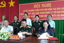 Tăng cường công tác dân vận ở vùng biên