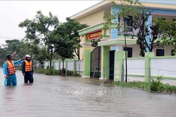 Mưa lũ, nhiều trường học phải hoãn Lễ Khai giảng năm học mới 2019-2020