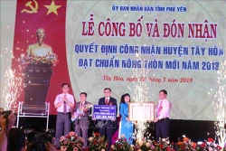 Lễ công bố Quyết định huyện Tây Hòa, Phú Yên đạt chuẩn nông thôn mới