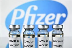 Vaccine ngừa COVID-19 của Pfizer/BioNTech. Ảnh: AFP/TTXVN