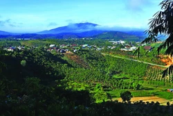 Đạ K’Nàng là xã đầu tiên của huyện Đam Rông (Lâm Đồng) được công nhận xã thoát nghèo. Trong ảnh: Một góc thôn trung tâm của xã Đạ K’Nàng . Ảnh: An Văn Đạt - DTMN