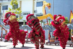 Anh Lê Văn Hiền khởi nghiệp từ niềm đam mê nghệ thuật lân sư rồng