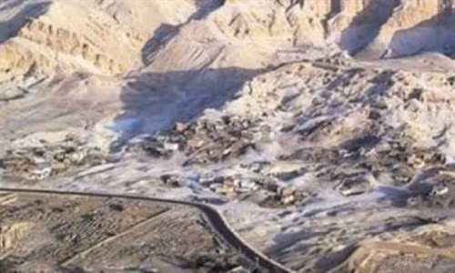 Khu công nghiệp cổ trên được tìm thấy ở Thung lũng phía Tây tại thành phố Luxor. (Nguồn: egypttoday) Khu công nghiệp cổ trên được tìm thấy ở Thung lũng phía Tây tại thành phố Luxor. (Nguồn: egypttoday)