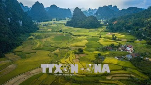 Cao Bằng có nhiều danh lam thắng cảnh nổi tiếng và chứa đựng nhiều tiềm năng về du lịch. Ảnh: Trọng Đạt – TTXVN