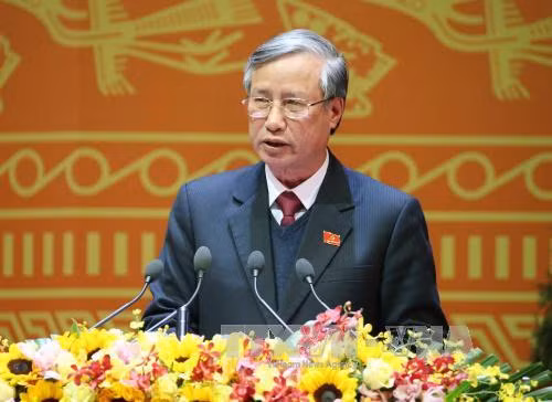 Ủy viên Bộ Chính trị, Bí thư Trung ương Đảng, Chủ nhiệm Ủy ban Kiểm tra Trung ương Trần Quốc Vượng. Ảnh: TTXVN