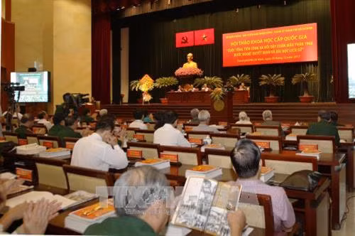Quang cảnh hội thảo. Ảnh: Thanh Vũ-TTXVN