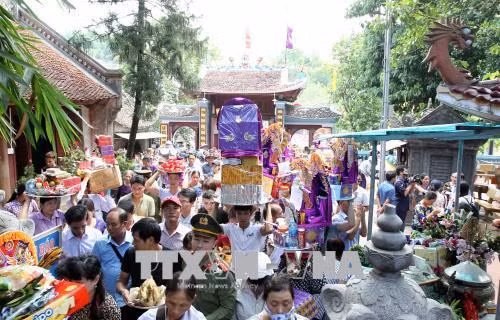 Giới thiệu đến du khách nét đẹp văn hóa Lễ hội đền Bảo Hà ảnh 5