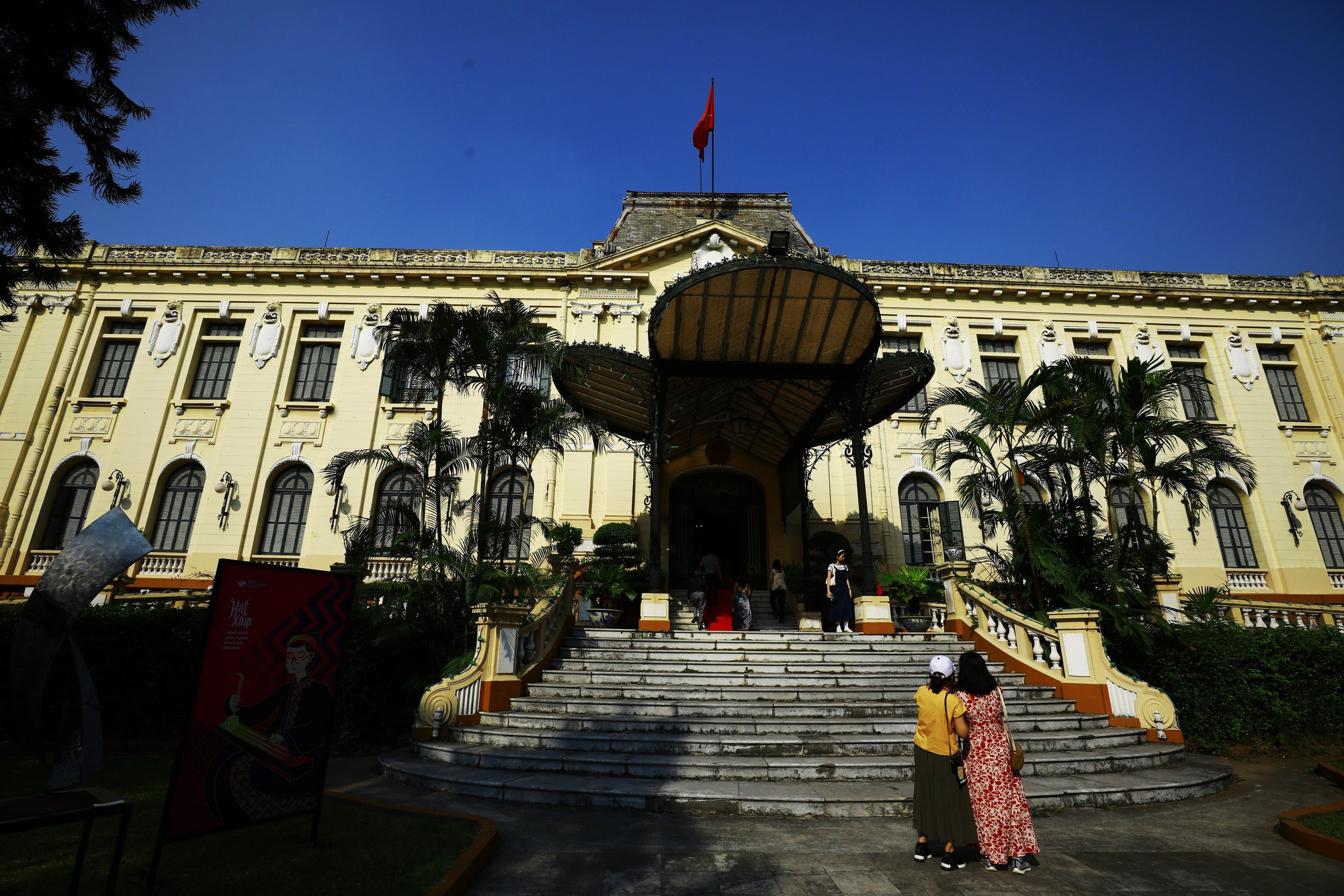 Tòa nhà Bắc Bộ Phủ là một biểu tượng gắn liền với nhiều sự kiện lịch sử quan trọng của Việt Nam. Ảnh: An Thành Đạt