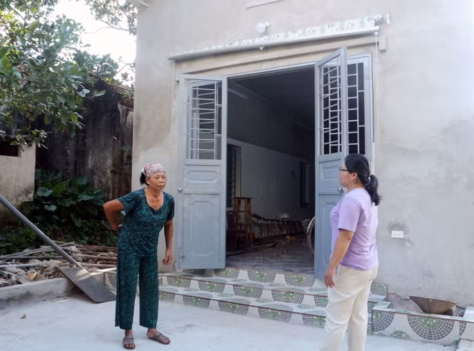 Nếu không có Chương trình xóa nhà tạm, nhà dột nát thì ước mơ về ngôi nhà kiên cố của bà Phạm Thị Dung, phường Hà Nam, sẽ không thể thành hiện thực.