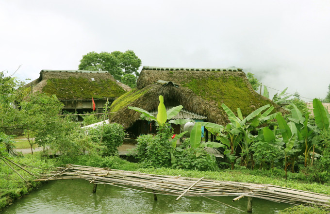 Những ngôi nhà với mái rêu phong xanh nơi núi rừng vùng biên giới Thanh Thủy (Tuyên Quang). reu6-18925.jpg