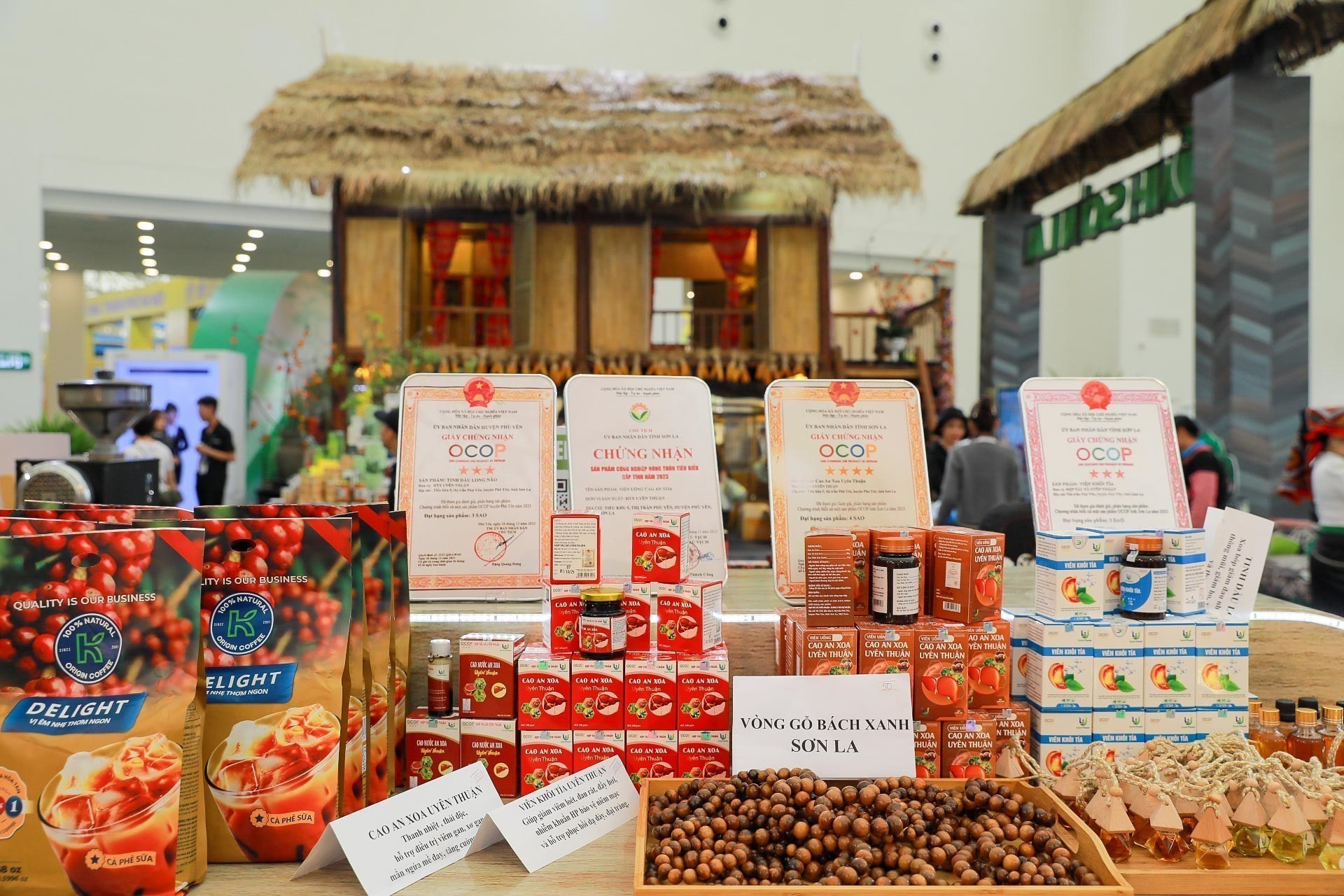 Sản phẩm được giới thiệu tại gian hàng trưng bày, quảng bá sản phẩm đặc trưng, tiêu biểu của của tỉnh Sơn La. son-la-301025-2-4.jpg